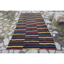 Kayra Export Eskitme Kilim, Türk Kilim, Large Kilim, 146 x 299  cm  Kırmızı Kilim, Bohem Kilim, Yersı Kilim,  792