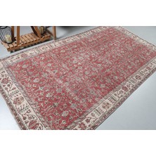 Kayra Export Eskitme Halı, Türk Halısı, Halı, 161 x 289  cm  Kırmızı Halı, Ofice Salon Halı, Bahçe Yer Halı,  8718