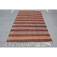 Kayra Export Eskitme Halı, Türk Halısı, Halı, 153 x 246  cm  Turuncu Halı, Yün Büyük Halı, Salon Halı,  10455