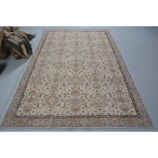 Kayra Export Türk Halısı, Eskitme Halı, Halı, 169 x 272  cm  Bej Halı, Ofice Yer Halı, Dekoratif Büyük Halı,  11415