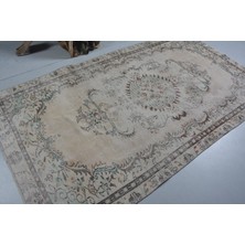 Kayra Export Eskitme Halı, Türk Halısı, Halı, 161 x 283  cm  Bej Halı, El Dokuma Oturma Odası Halı,  11416