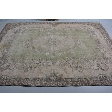 Kayra Export Türk Halısı, Eskitme Halı, Halı, 203 x 294  cm  Kahverengi Halı, Yün Büyük Halı, Bahçe Yer Halı,  11465