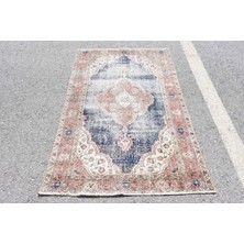 Kayra Export Türk Halısı, Eskitme Halı, Halı, 112 x 202  cm  Kırmızı Halı, El Dokuma Alan Halı, Bohemsı Alan Halı,  6