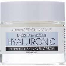 Advanced Clinicals Hyaluronic Nemlendirici Jel Yüz Kremi 59ML