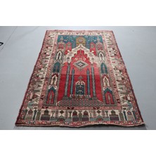 Kayra Export Eskitme Halı, Türk Halısı, Halı, 131 x 191  cm  Kırmızı Halı, El Dokuma Alan Halı, El Yapımı Alan Halı,
