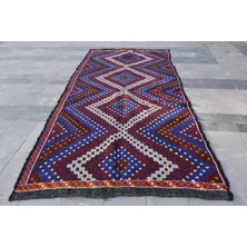 Kayra Export Eskitme Kilim, Türk Kilim, Large Kilim, 165 x 335  cm  Mor Kilim, El Dokuma Kilim, Salonsı Kilim,  1951