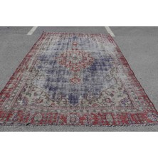 Kayra Export Türk Halısı, Eskitme Halı, Halı, 207 x 320  cm  Kırmızı Halı, Organik Büyük Halı, El Dokuma Büyük Boy Ha