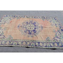 Kayra Export Türk Halısı, Eskitme Halı, Halı, 180 x 277  cm  Turuncu Halı,  Yer Halı, Yün Salon Halı,  9561