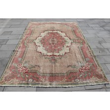 Kayra Export Eskitme Halı, Türk Halısı, Halı, 210 x 310  cm  Bej Halı, Bahçe  Halı, Ofice Oturma Odası Halı,  1964