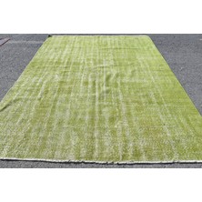 Kayra Export Eskitme Halı, Türk Halısı, Halı, 247 x 323  cm  Yeşil Halı, Bahçe Salon Halı, Bohemsı  Halı,  9963