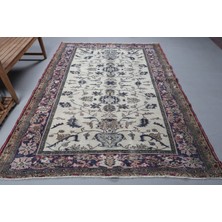 Kayra Export Eskitme Halı, Türk Halısı, Halı, 192 x 277  cm  Bej Halı, Ofice Salon Halı, Yün Salon Halı,  9455