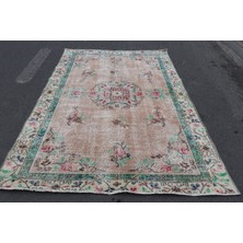 Kayra Export Eskitme Halı, Türk Halısı, Halı, 180 x 256  cm  Pempe Halı, Yün Yer Halı, Organik Büyük Halı,  5809