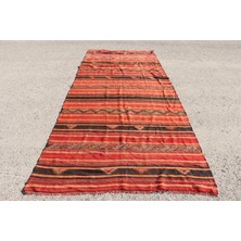 Kayra Export Türk Halısı, Eskitme Halı, Halı, 147 x 347  cm  Kırmızı Halı, Dekoratif Salon Halı,  3181