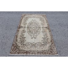 Kayra Export Eskitme Halı, Türk Halısı, Halı, 117 x 202  cm  Bej Halı,  Alan Halı, El Dokuma Alan Halı,  5857