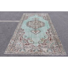 Kayra Export Türk Halısı, Eskitme Halı, Halı, 168 x 291  cm  Yeşil Halı, Dekoratif Salon Halı, Kabilesı Oturma Odası