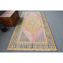 Kayra Export Türk Halısı, Eskitme Halı, Halı, 148 x 283  cm  Sarı Halı,  Salon Halı,  Salon Halı,  11919