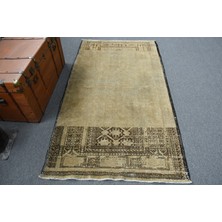 Kayra Export Eskitme Halı, Türk Halısı, Halı, 113 x 210  cm  Yeşil Halı, Bahçe Banyo Halı, Dekoratif Banyo Halı,  119