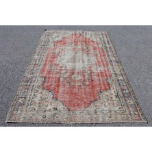 Kayra Export Eskitme Halı, Türk Halısı, Halı, 154 x 222  cm  Kırmızı Halı,  Banyo Halı, Ofice Alan Halı,  6247