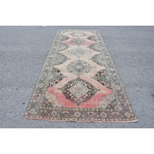 Kayra Export Eskitme Halı, Türk Halısı, Halı, 146 x 356  cm  Bej Halı, El Dokuma Büyük Halı, Ofice Salon Halı,  8013