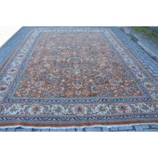 Kayra Export Türk Halısı, Eskitme Halı, Halı, 296 x 391  cm  Turuncu Halı, Ofice Salon Halı, Dekoratif Büyük Halı,  1