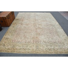 Kayra Export Türk Halısı, Eskitme Halı, Halı, 243 x 335  cm  Kahverengi Halı, Yün Büyük Halı, Büyük Boy Halı,  11729