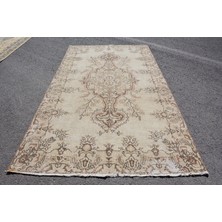 Kayra Export Eskitme Halı, Türk Halısı, Halı, 164 x 279  cm  Bej Halı, Kabilesı Oturma Odası Halı,  4822