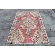 Kayra Export Eskitme Halı, Türk Halısı, Halı, 130 x 194  cm  Kırmızı Halı, Yün Banyo Halı, El Yapımı Alan Halı,  2863