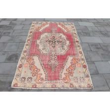 Kayra Export Eskitme Halı, Türk Halısı, Halı, 134 x 218  cm  Kahverengi Halı, Bohemsı Banyo Halı,  2894
