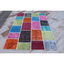 Kayra Export Eskitme Halı, Türk Halısı, Halı, 161 x 230  cm  Kırmızı Halı, El Yapımı Alan Halı, Kabilesı Alan Halı,