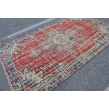 Kayra Export Türk Halısı, Eskitme Halı, Halı, 175 x 273  cm  Kırmızı Halı, Ofice Oturma Odası Halı,  4888
