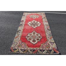 Kayra Export Eskitme Halı, Türk Halısı, Halı, 155 x 316  cm  Kırmızı Halı, Ofice Büyük Halı, El Yapımı Yer Halı,  329