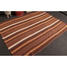 Kayra Export Türk Halısı, Eskitme Halı, Halı, 157 x 209  cm  Kahverengi Halı, El Yapımı Banyo Halı,  7918