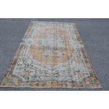 Kayra Export Türk Halısı, Eskitme Halı, Halı, 164 x 262  cm  Turuncu Halı, Dekoratif Büyük Halı,  4852
