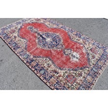 Kayra Export Türk Halısı, Eskitme Halı, Halı, 149 x 255  cm  Kırmızı Halı, Kabilesı Salon Halı,  Salon Halı,  6810