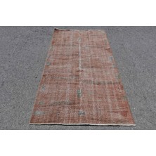 Kayra Export Eskitme Halı, Türk Halısı, Halı, 113 x 211  cm  Kahverengi Halı, Organik Alan Halı,  6367