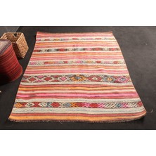 Kayra Export Eskitme Halı, Türk Halısı, Halı, 155 x 190  cm  Kırmızı Halı, Organik Alan Halı, Bahçe Banyo Halı,  7913