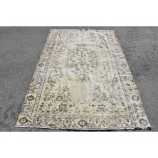 Kayra Export Eskitme Halı, Türk Halısı, Halı, 160 x 245  cm  Bej Halı, El Yapımı Yer Halı,  Oturma Odası Halı,  6102