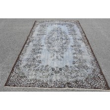 Kayra Export Türk Halısı, Eskitme Halı, Halı, 167 x 278  cm  Mavi Halı, Ofice Salon Halı, Bohemsı Oturma Odası Halı,