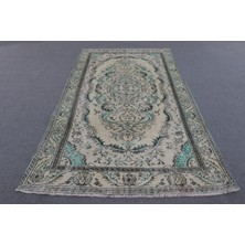 Kayra Export Eskitme Halı, Türk Halısı, Halı, 158 x 274  cm  Bej Halı, El Dokuma Salon Halı, Bahçe Salon Halı,  8626