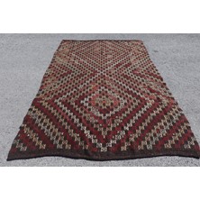 Kayra Export Türk Halısı, Eskitme Halı, Halı, 177 x 270  cm  Kahverengi Halı, Bohemsı Büyük Halı,  7374