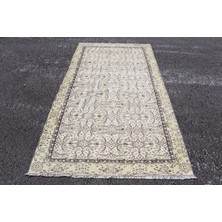 Kayra Export Türk Halısı, Eskitme Halı, Halı, 146 x 273  cm  Bej Halı, El Dokuma Oturma Odası Halı,  2513