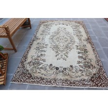 Kayra Export Eskitme Halı, Türk Halısı, Halı, 164 x 270  cm  Kahverengi Halı, El Yapımı Yer Halı,  2829