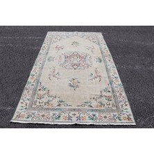 Kayra Export Eskitme Halı, Türk Halısı, Halı, 160 x 284  cm  Yeşil Halı, Dekoratif Oturma Odası Halı,  2503