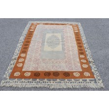 Kayra Export Eskitme Halı, Türk Halısı, Halı, 168 x 218  cm  Turuncu Halı, Yün Banyo Halı, Kabilesı Banyo Halı,  6065