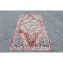 Kayra Export Türk Halısı, Eskitme Halı, Halı, 132 x 240  cm  Kırmızı Halı, Ofice Banyo Halı, Bohemsı Banyo Halı,  241