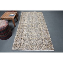 Kayra Export Türk Halısı, Eskitme Halı, Halı, 113 x 216  cm  Bej Halı, Ofice Alan Halı, Banyo Halı,  9242