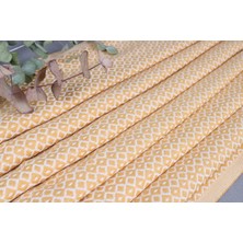 Kayra Export Hardal Plaj Peştemali, Toptan Havlu, 100 x 180  cm  Pamuk Havlu, Dokuma Peştemal, Masa Örtüsü Havlu,