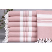 Kayra Export Pudra Pembe Banyo Havlusu, Banyo Havlusu, 95 x 150  cm  Pamuk Peştamal, Bekarlığa Veda Havluları,