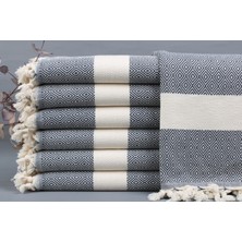 Kayra Export Koyu Lacivert Mutfak Havlusu, Kurulama Bezi, 50 x 90  cm  Pamuk Peçete, Hediye Küçük Havlu,