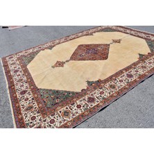 Kayra Export Eskitme Halı, Türk Halısı, Halı, 276 x 385  cm  Bej Halı, Organik Büyük Boy Halı, Anadolusı Salon Halı,